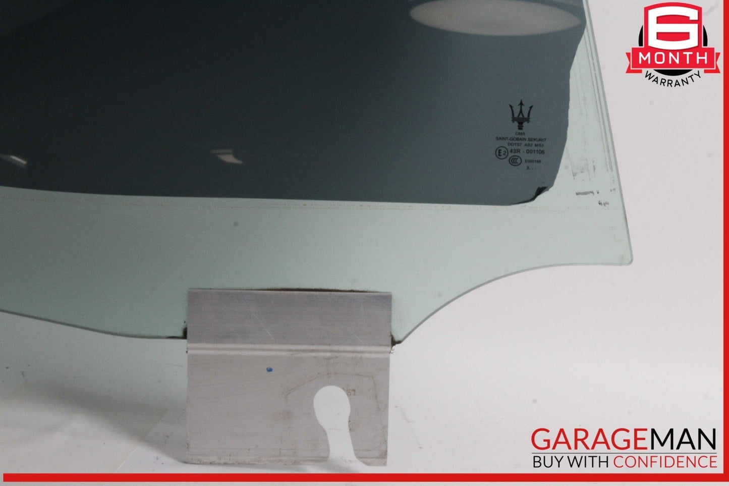 14-22 Maserati Ghibli S Rear Right Passenger Side Door Window Glass OEM