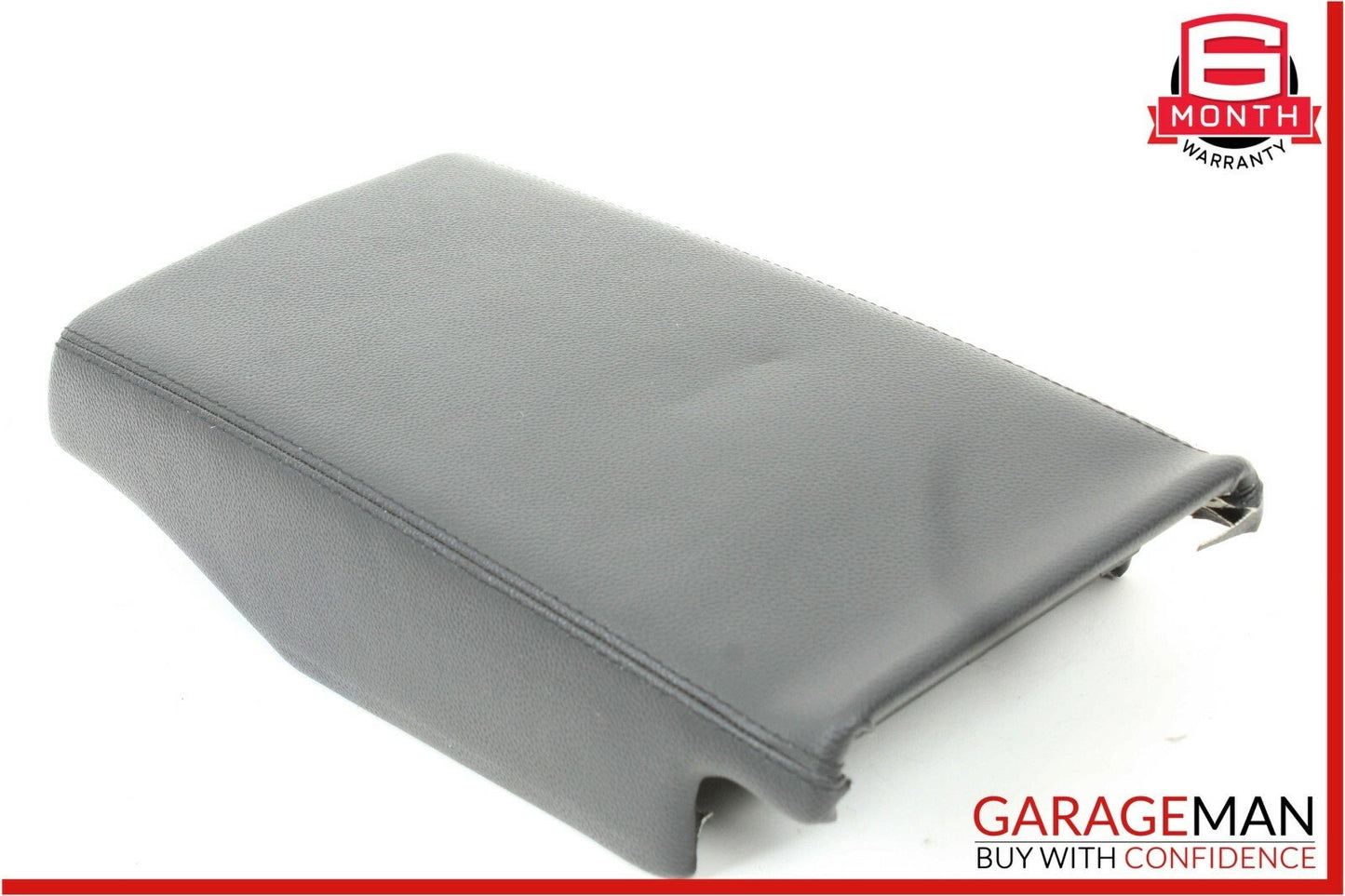 03-06 Mercedes R230 SL500 Center Console Rear Lid Cover Panel Leather Black OEM