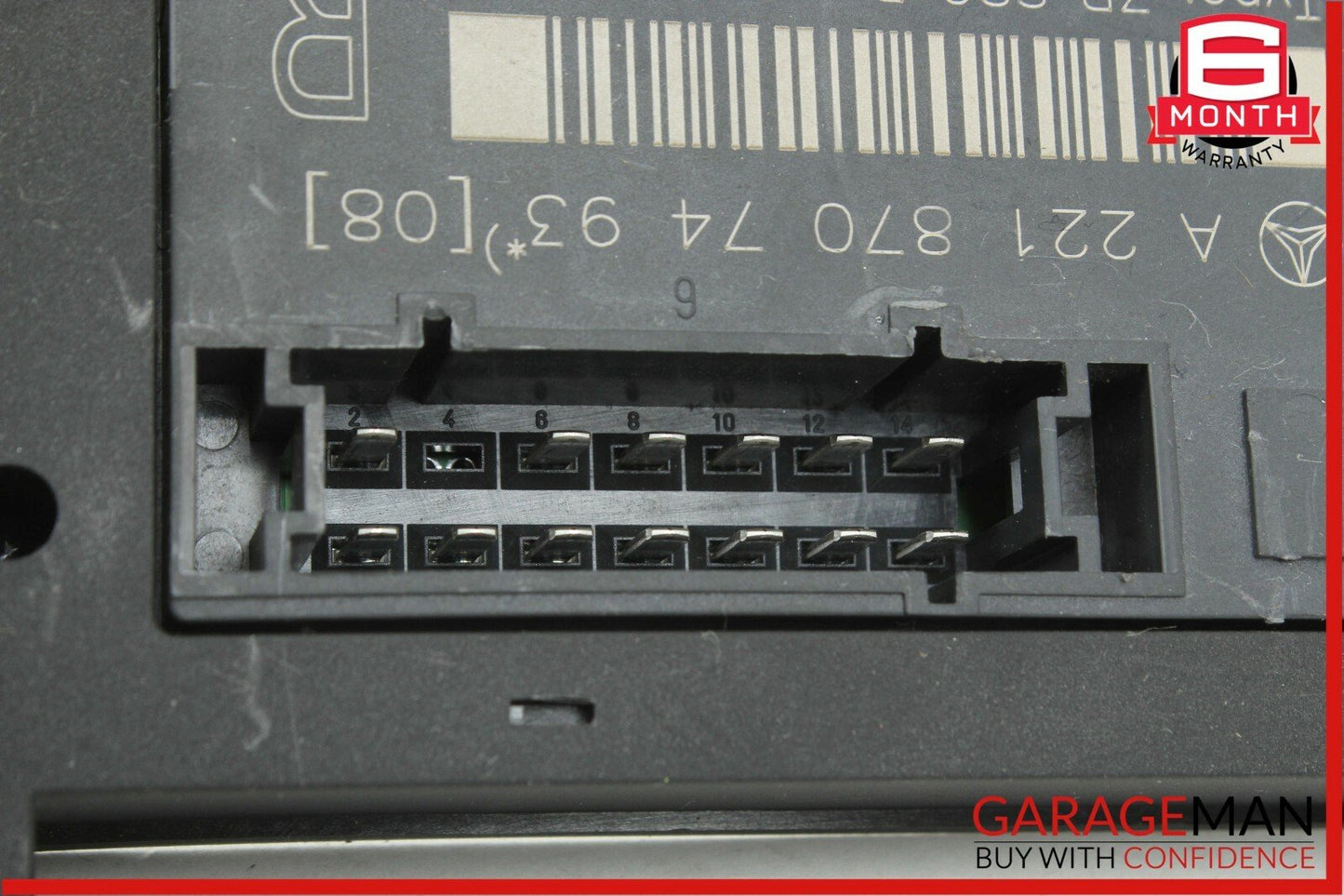 07-13 Mercedes W221 S550 Front Right Side Under Seat Controller Module Unit