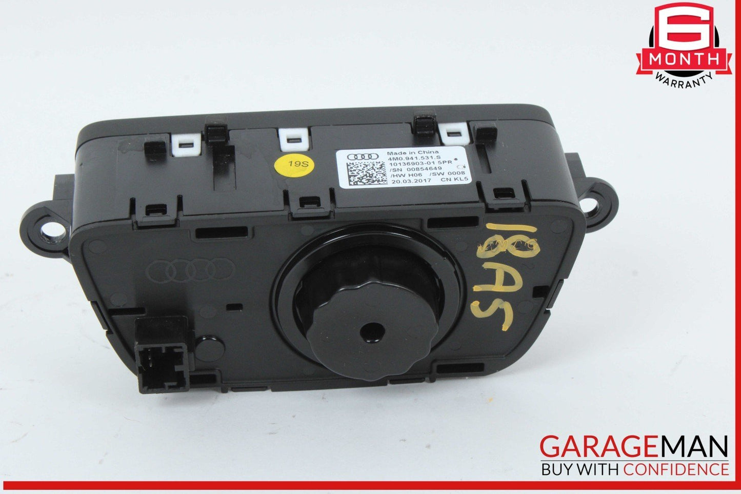 2018-2024 Audi A5 Headlight Head Lamp Control Control Switch4M0941531S Genuine