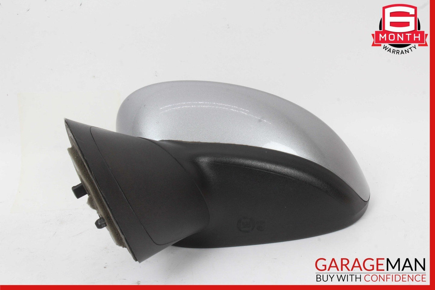 12-19 Fiat 500E Front Left Driver Side Door Rear View Mirror Gray OEM