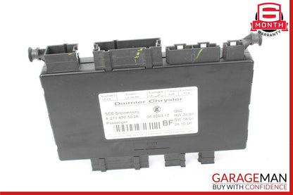 03-12 Mercedes W163 ML500 E500 E550 Front Right Seat Control Module OEM