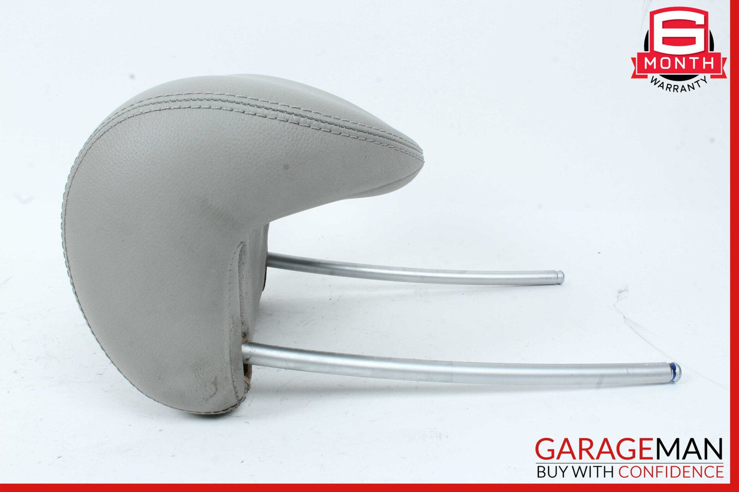 03-08 Mercedes R230 SL500 Front Right / Left Seat Headrest Head Rest Gray OEM