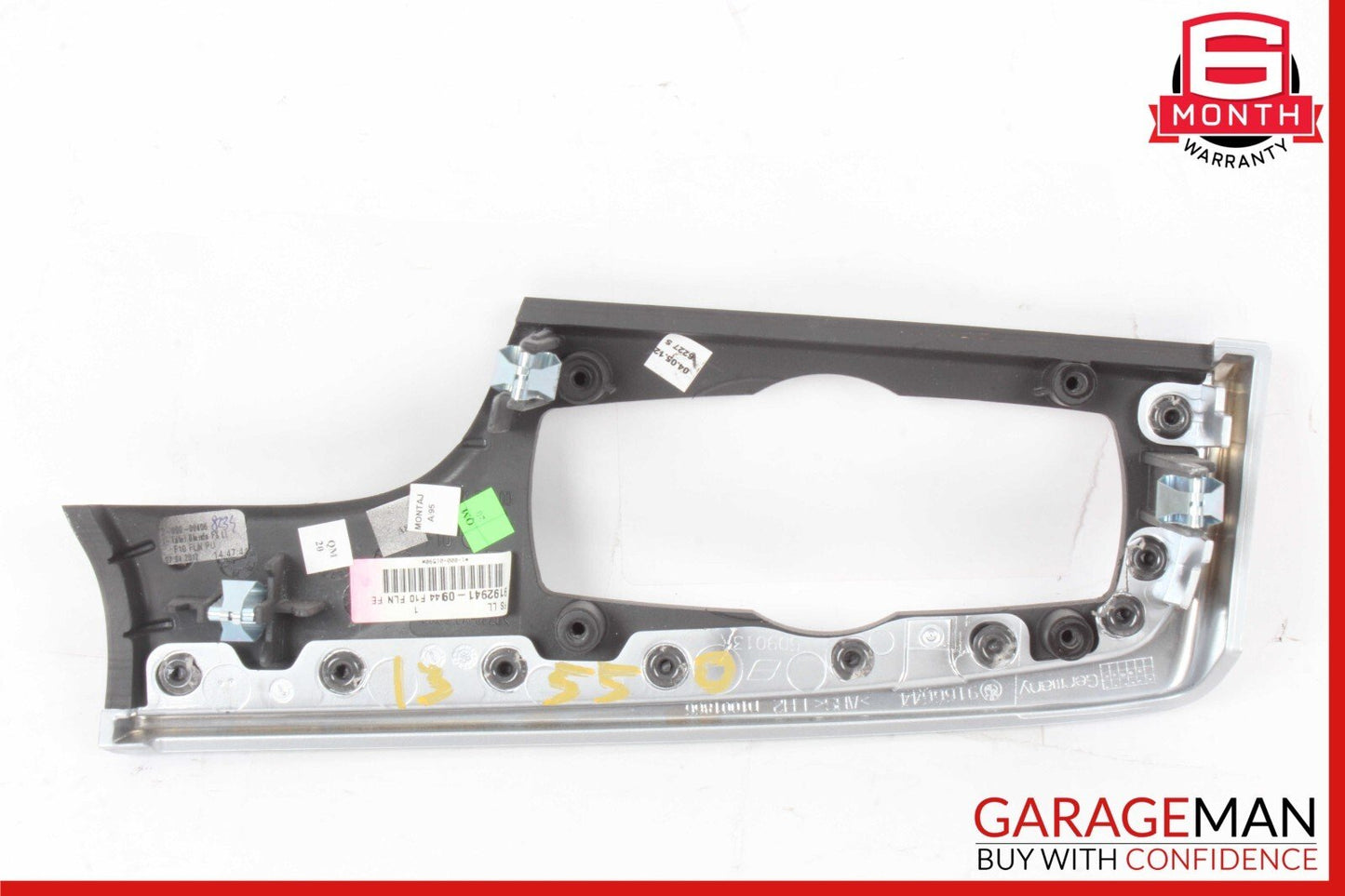 11-16 BMW 528i 535i 550i Front Left Dashboard Headlight Switch Trim Panel OEM