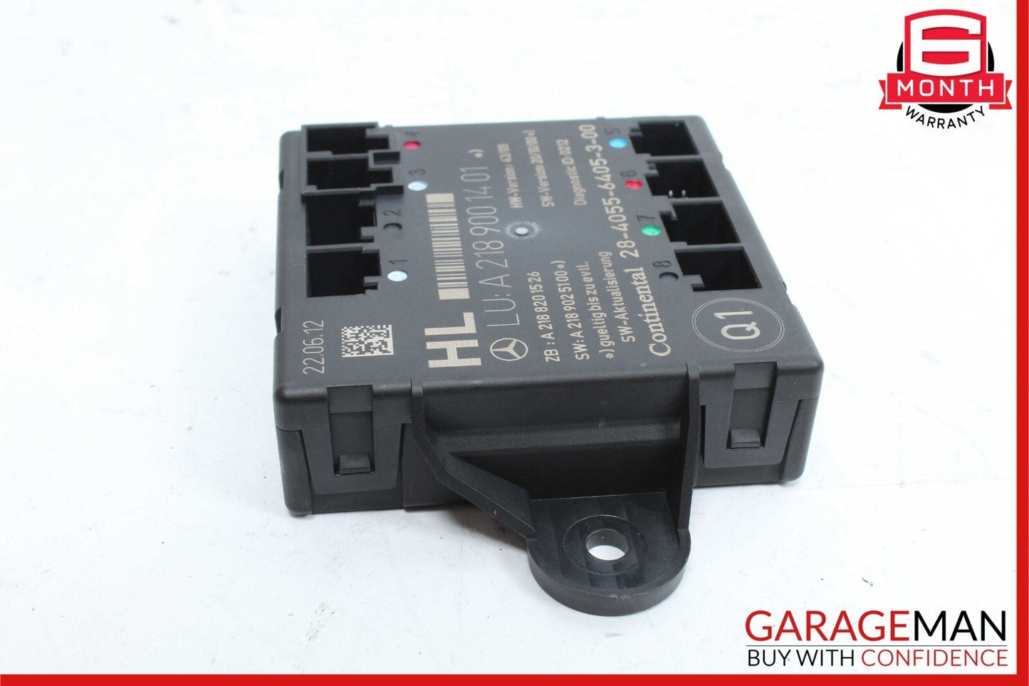 08-18 Mercedes W212 E550 CLS550 C300 Rear Left Side Door Control Module Unit