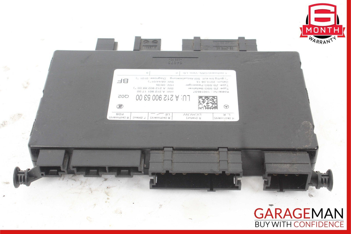 08-18 Mercedes W212 E350 Seat Control Module Front Left Driver Side OEM