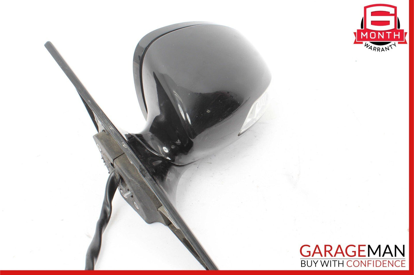 06-08 Mercedes W219 CLS500 Front Left Side Mirror Door Rear View Black