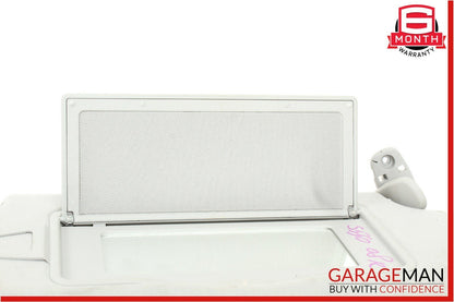 07-13 Mercedes S550 CL550 Front Right Sun Visor Sunvisor Shade Cover Suede Grey