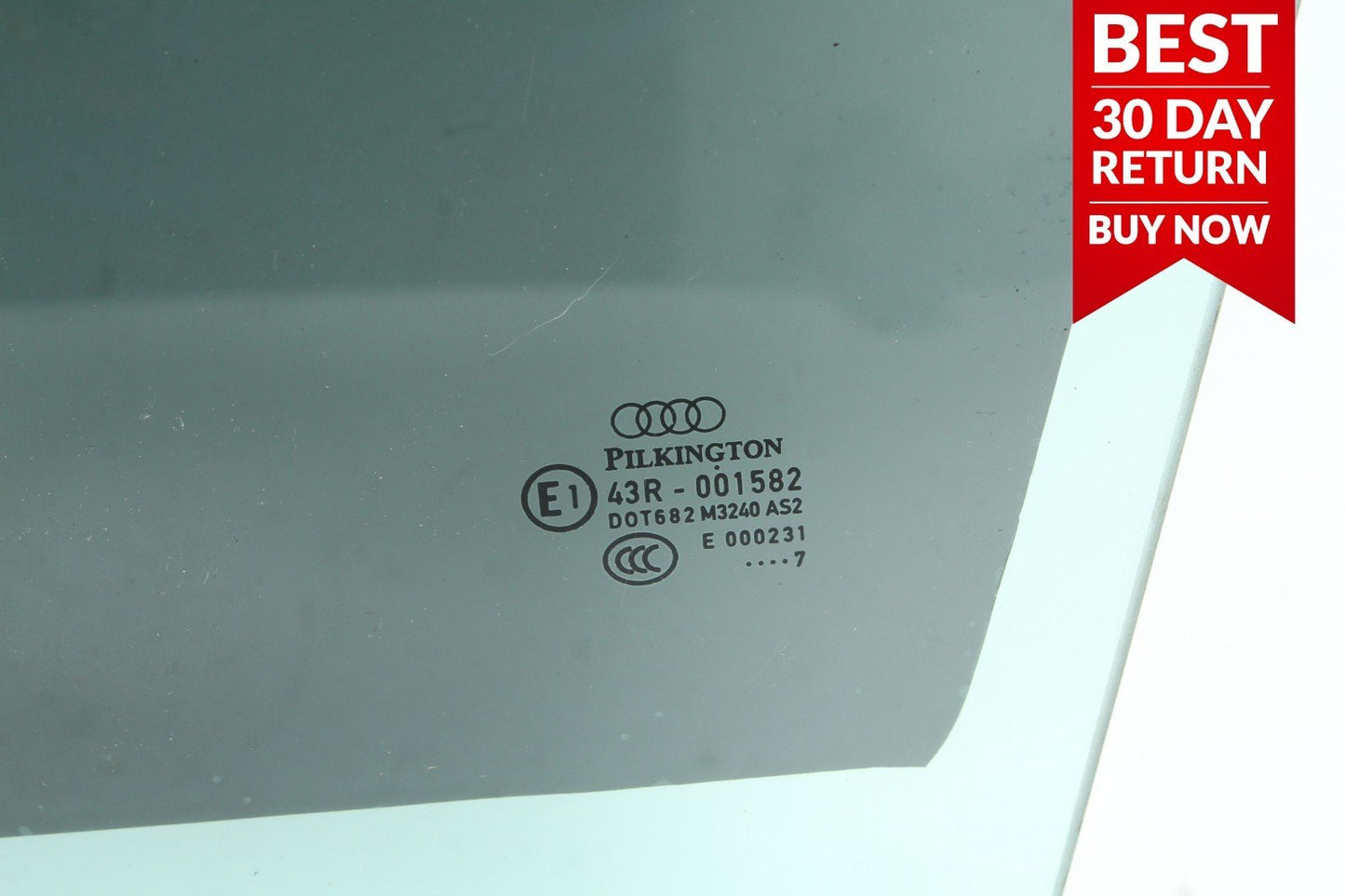 07-10 AUDI Q7 FRONT LEFT DRIVER SIDE WINDOW GLASS A110 OEM