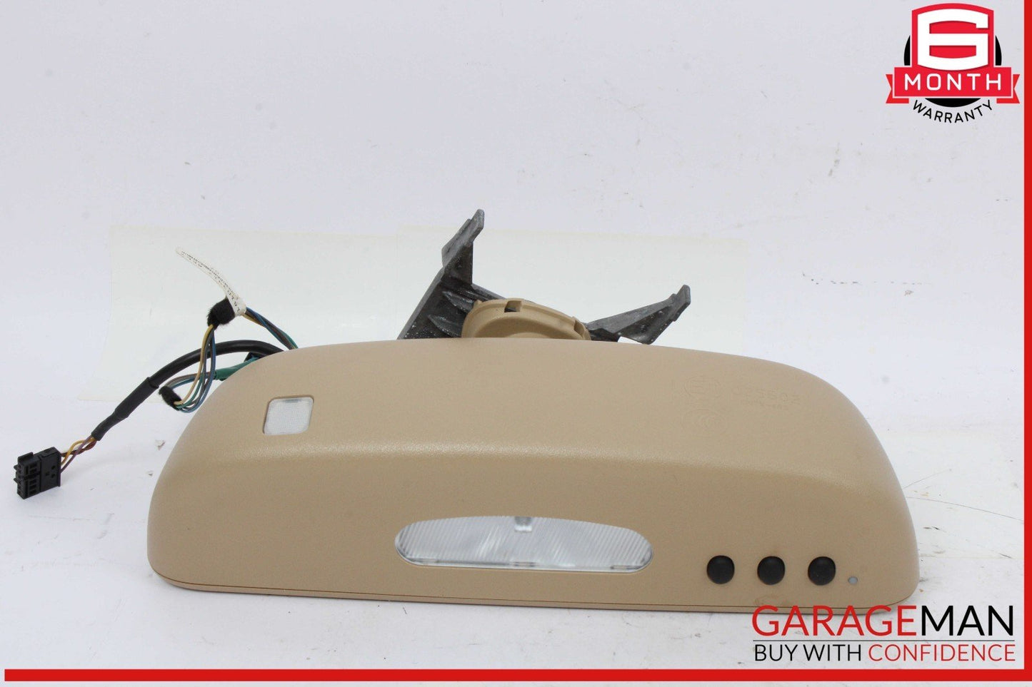 07-09 Mercedes W221 S550 S450 S63 AMG Interior Rear View Mirror Cover Assy OEM