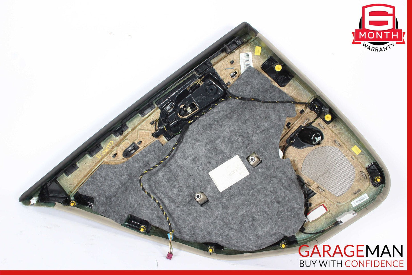 12-14 Mercedes W218 CLS550 Rear Right Side Interior Door Panel Beige OEM