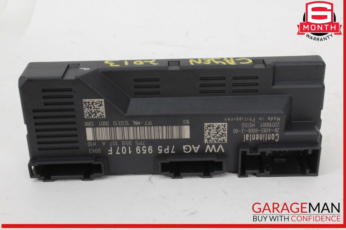 11-18 Porsche Cayenne 958 AWD Rear Trunk Tailgate Liftgate Control Module Unit