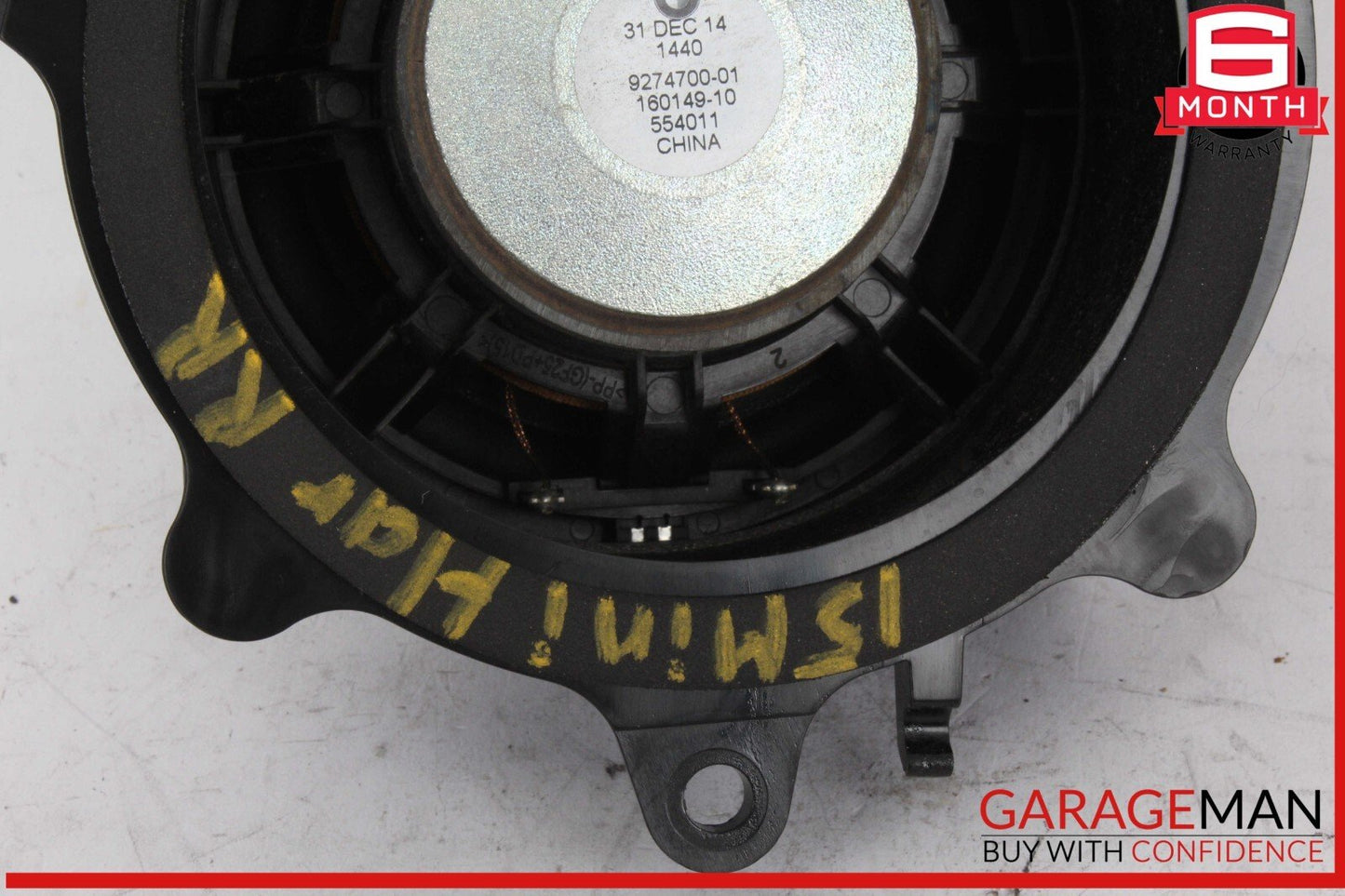 14-24 Mini Cooper Rear Right Door Speaker OEM
