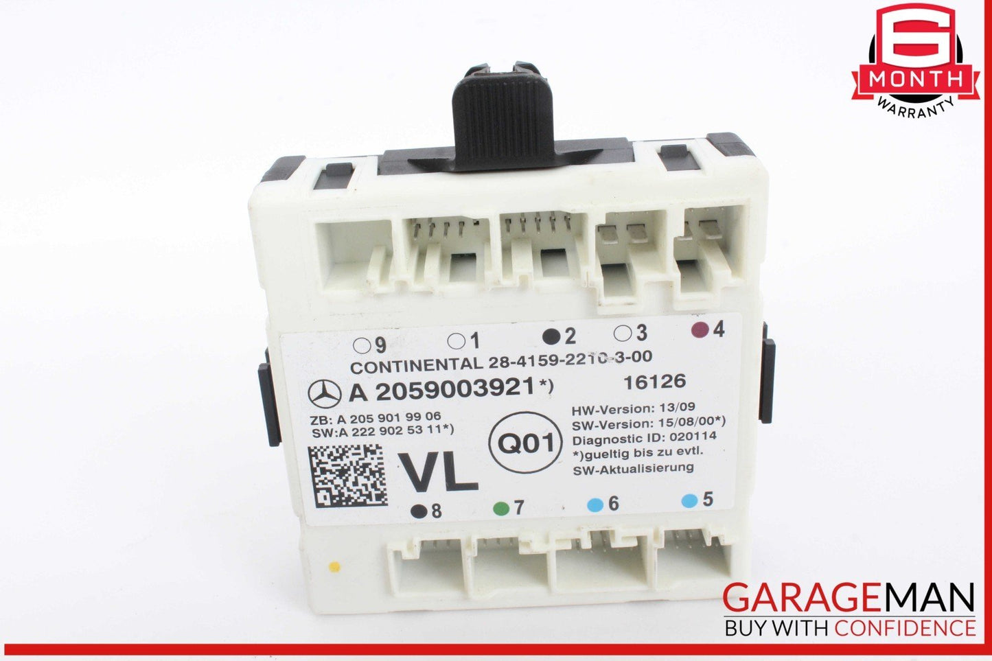 16-19 Mercedes W205 C300 C350e Front Left Driver Side Door Control Module OEM