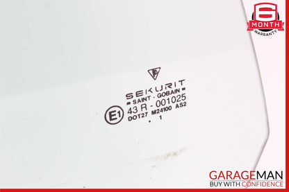 97-04 Porsche Boxster S 986 Front Left Driver Side Door Window Auto Glass Clear