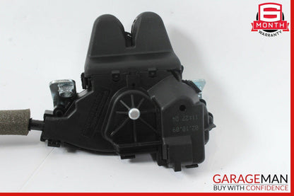 08-15 Mercedes W204 C300 Trunk Lid Lock Latch Actuator w/ Cylinder Mechanism OEM