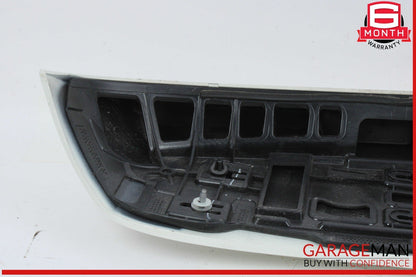13-14 Mercedes X166 GL450 GL550 Trunk Lid Molding Trim Spoiler Wing White OEM