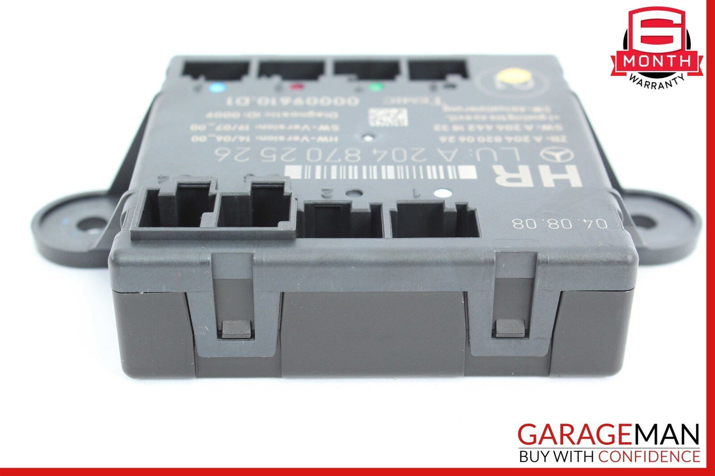 08-14 Mercedes W204 C280 C350 Rear Right Side Door Control Module 2048702526 OEM
