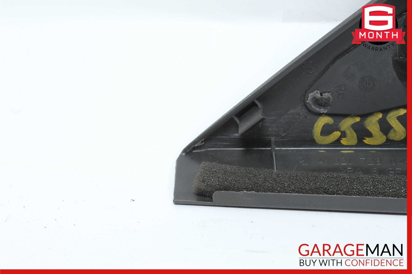 07-13 Mercedes W221 S550 S450 Door Corner Speaker Right Passenger Black OEM