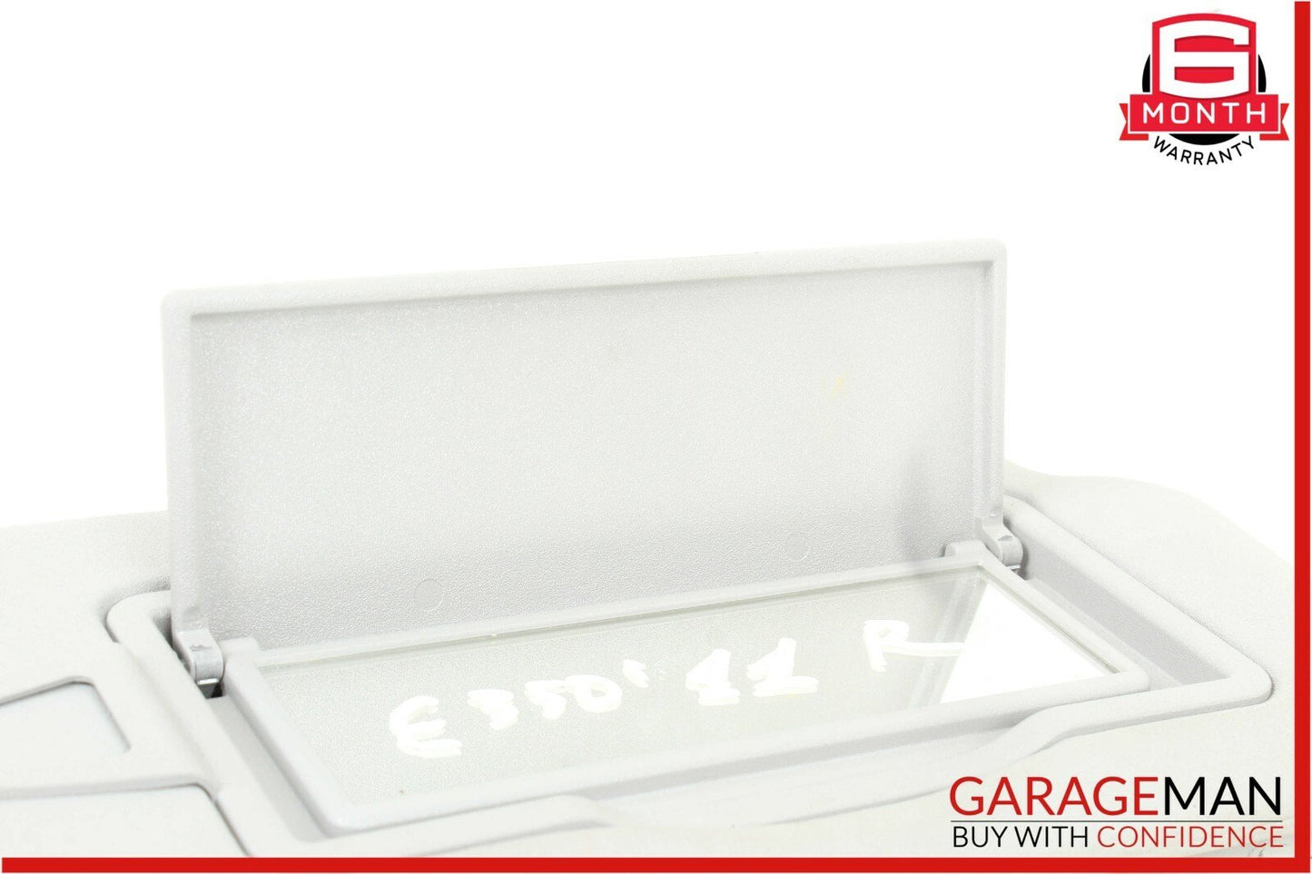10-13 Mercedes W207 E350 E550 Front Right Side Sunvisor Sun Visor Shade Gray OEM