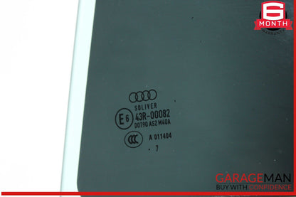 12-18 Audi S6 A6 Rear Left Driver Side Door Window Auto Glass OEM
