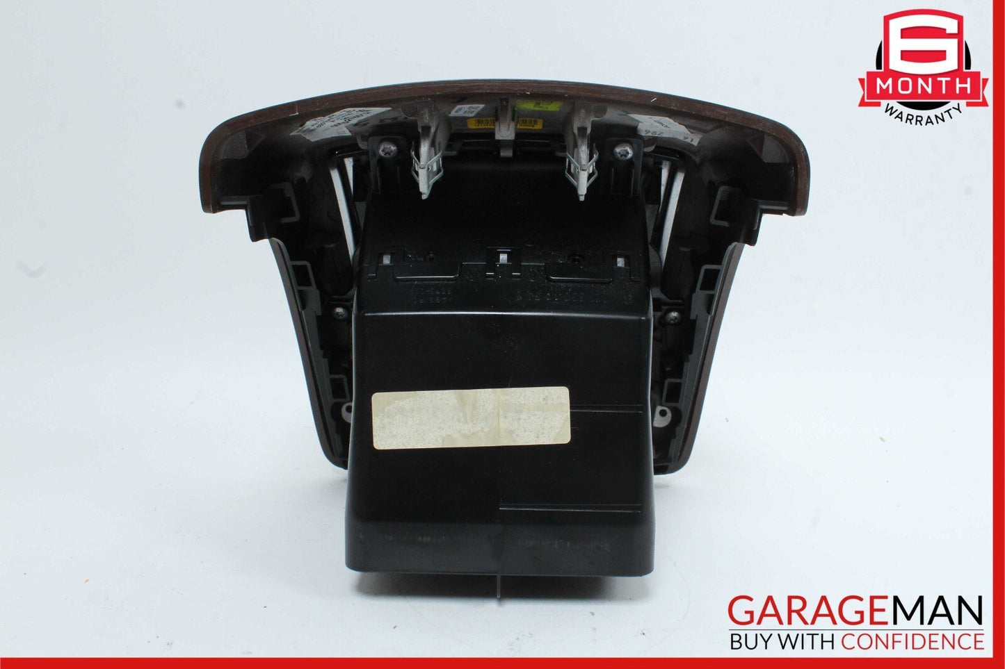 07-13 Mercedes W221 S550 S600 Rear Center Console AC A/C Air Vent Trim Wood OEM
