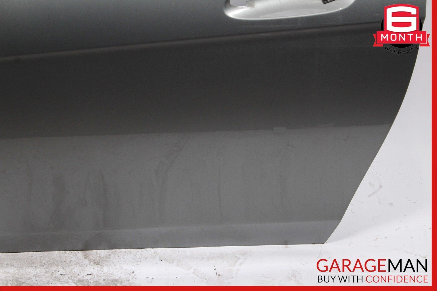 12-14 Mercedes W204 C350 Coupe Front Left Exterior Door Shell Palladium Silver