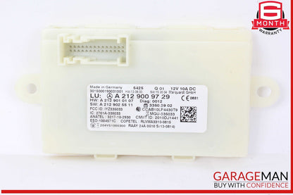 13-20 Mercedes W212 E350 SL550 ML400 Keyless Go Entry Control Module OEM