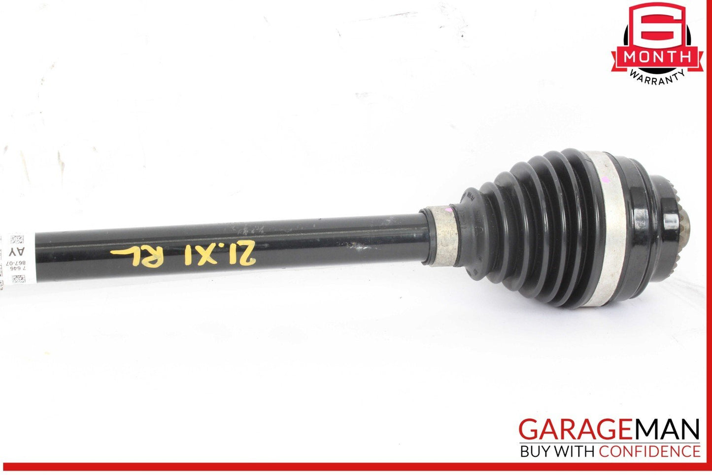 16-22 BMW X1 Rear Left or Rear Right Side CV Axle Shaft 7646867 OEM
