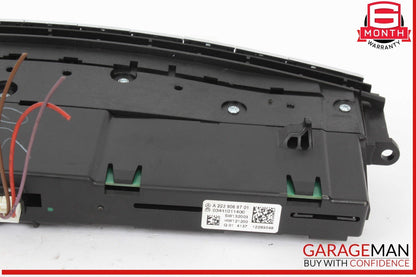 14-17 Mercedes W222 S550 AC A/C Climate Control Switch Dual Zone 2229069701 OEM