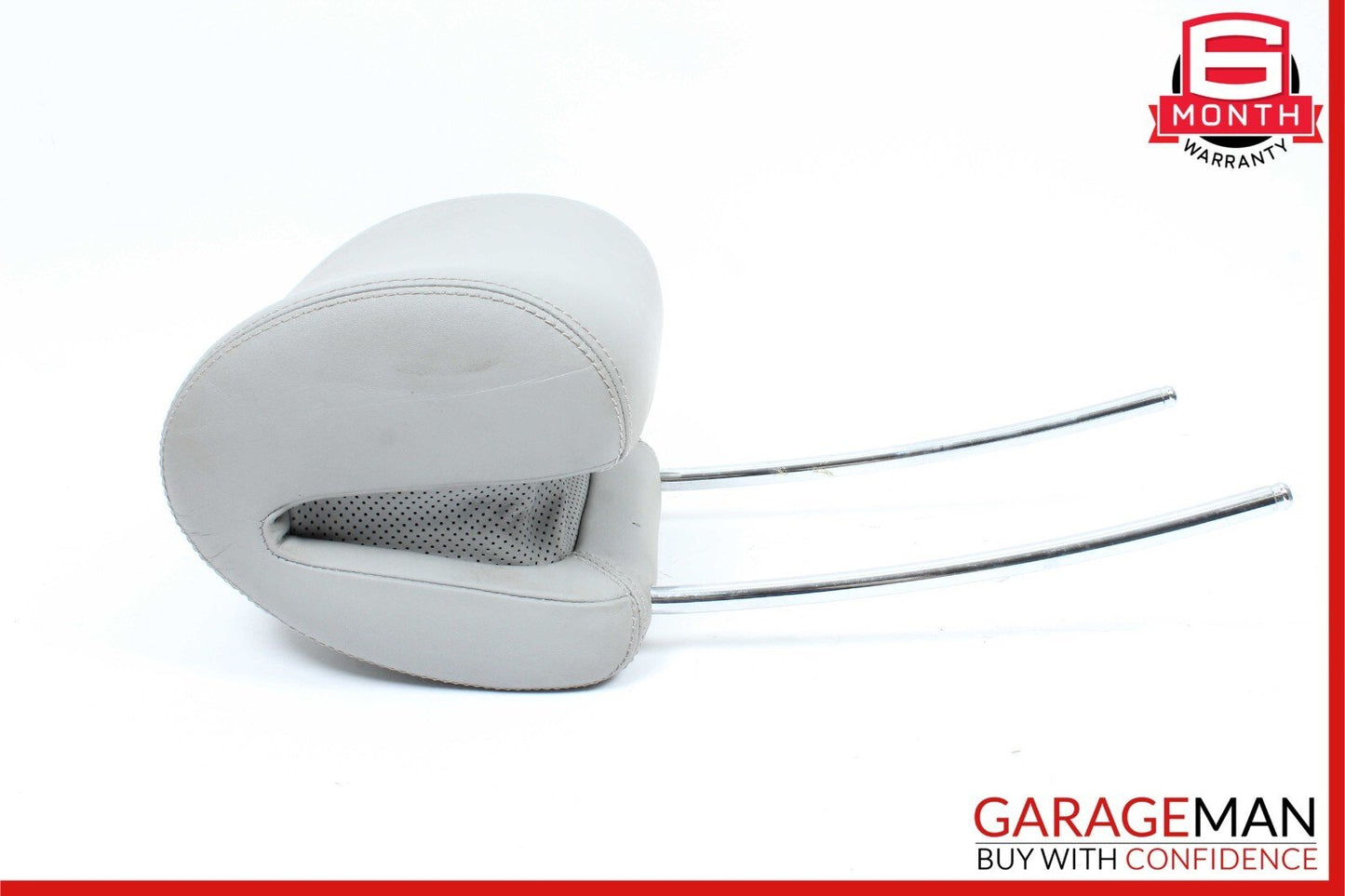 03-06 Mercedes W220 S55 Front Right or Left Side Seat Headrest Head Rest Gray