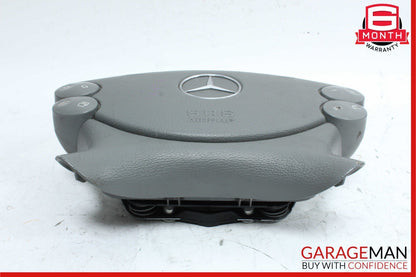03-12 Mercedes W209 CLK320 E350 SL500 Steering Wheel Airbag Air Bag Grey