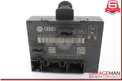 12-18 Audi A7 Rear Right Passenger Side Door Control Module Unit 4G8959795C OEM