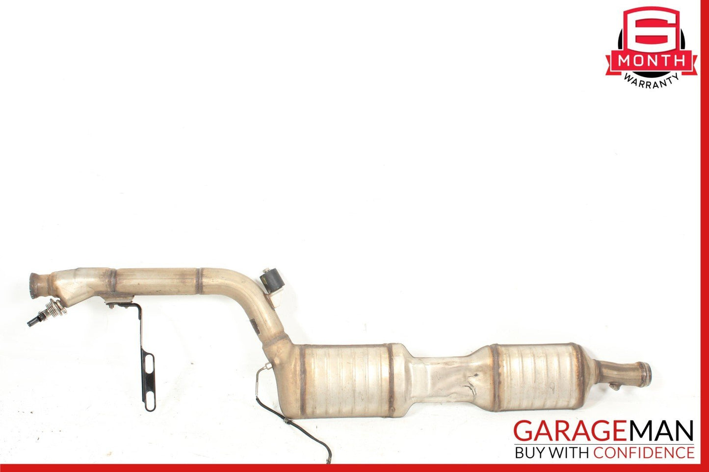 11-13 Mercedes W212 E350 Diesel Bluetec Center Exhaust Pipe Silencer OEM