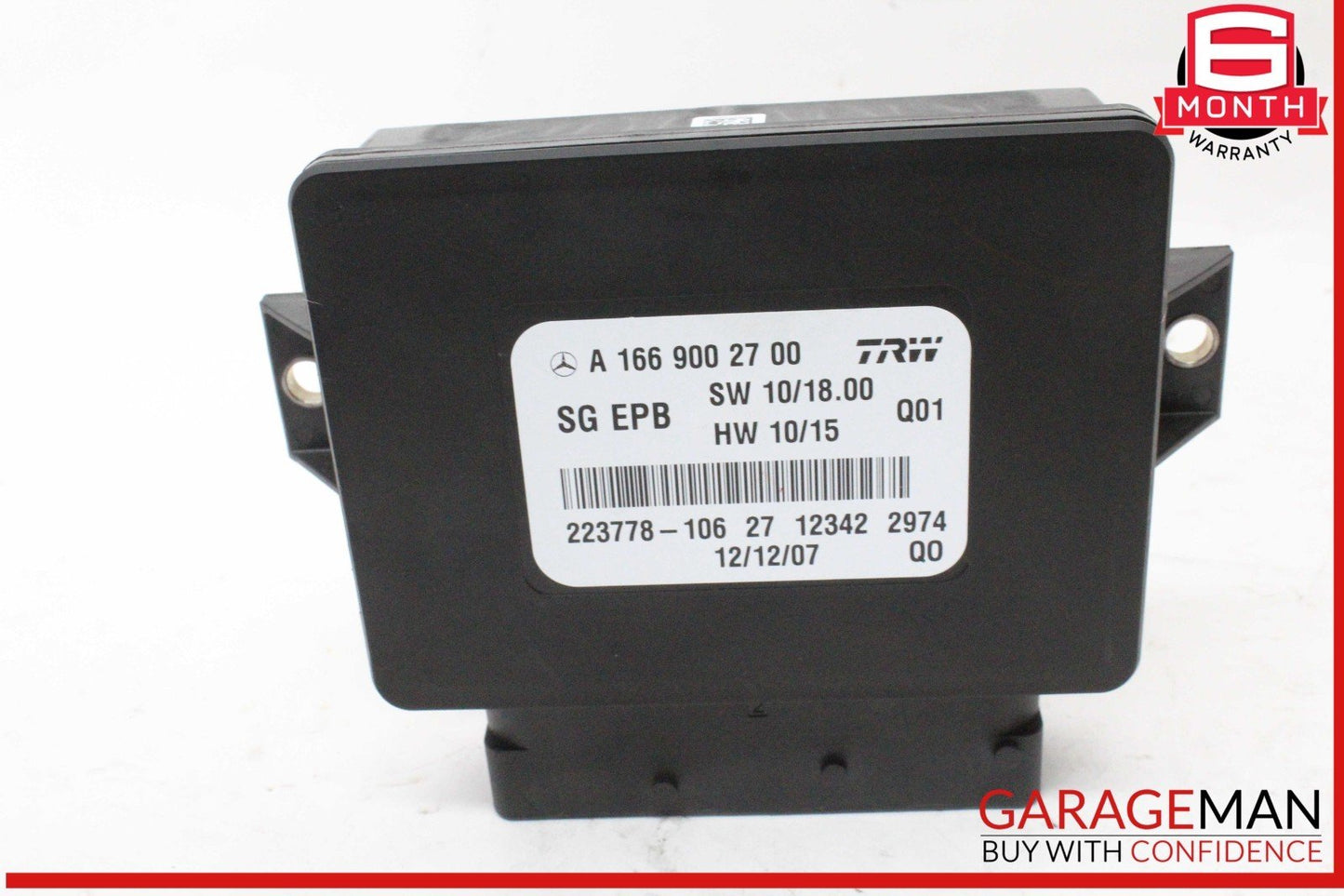 12-16 Mercedes X166 GL450 Hand Parking Brake Control Module Unit 1669002700 OEM