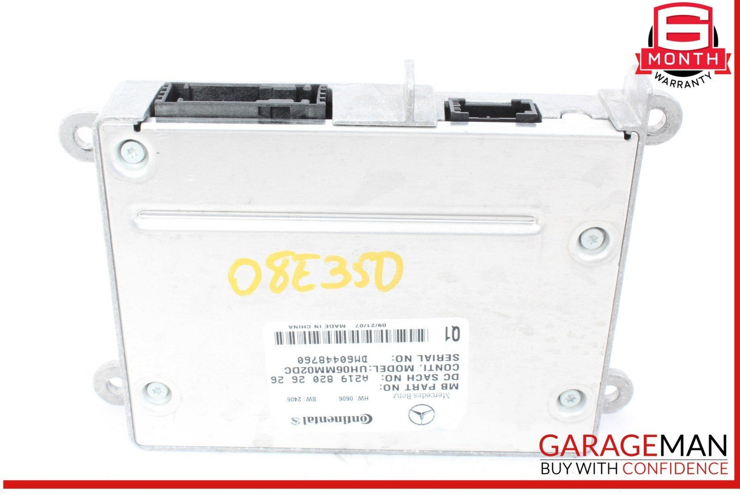 06-12 Mercedes W211 E350 R500 Communication Control Module 2198202626 OEM