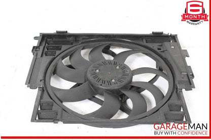 12-16 BMW F10 528i Engine Radiator Cooling Fan Motor Assembly 17418642161 OEM