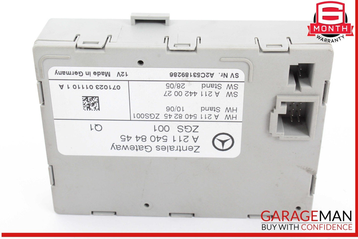 03-11 Mercedes W211 E350 E550 Central Gateway Control Module 2115408445 OEM