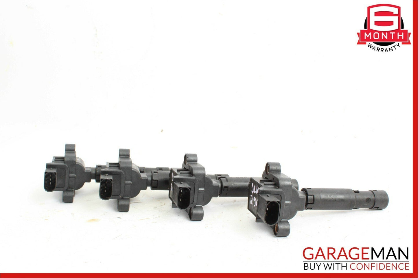 12-14 Mercedes R172 SLK250 Engine Ignition Coil Spark Plug 0001502580 Set OEM