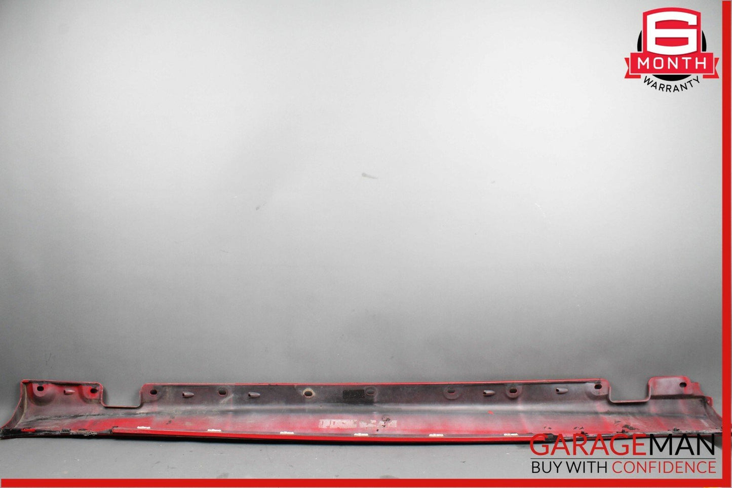 02-05 Mercedes W203 C230 Coupe Left Driver Side Rocker Skirt Molding Panel Red