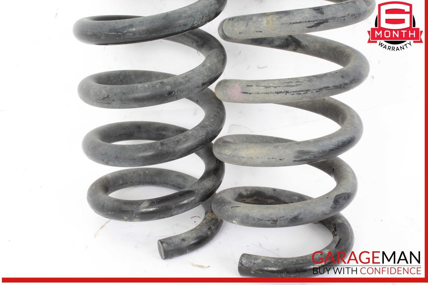 08-14 Mercedes W204 C300 Rear Right and Left Suspension Coil Spring Set OEM