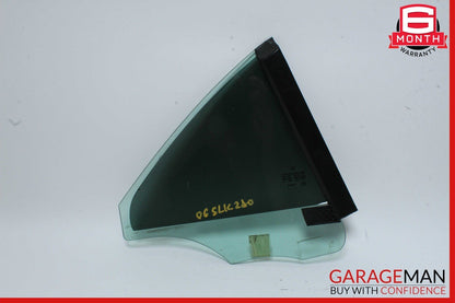 05-11 Mercedes R171 SLK280 Rear Right Side Door Quarter Window Auto Glass OEM