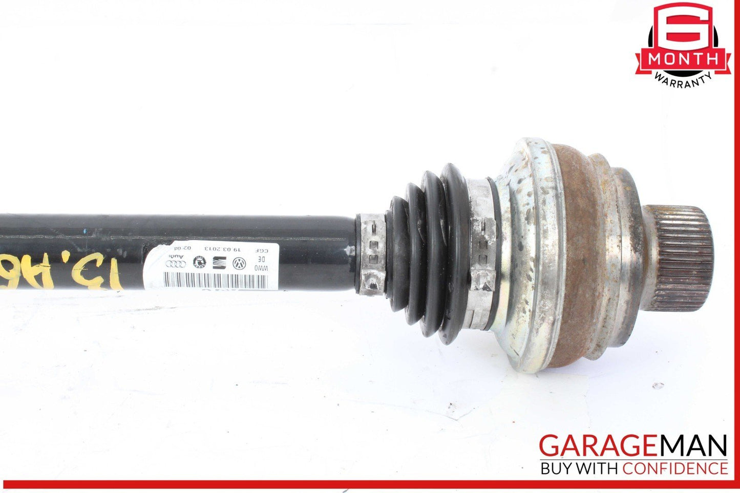 09-18 Audi A6 Q5 Rear Left or Rear Right Side CV Axle Shaft OEM
