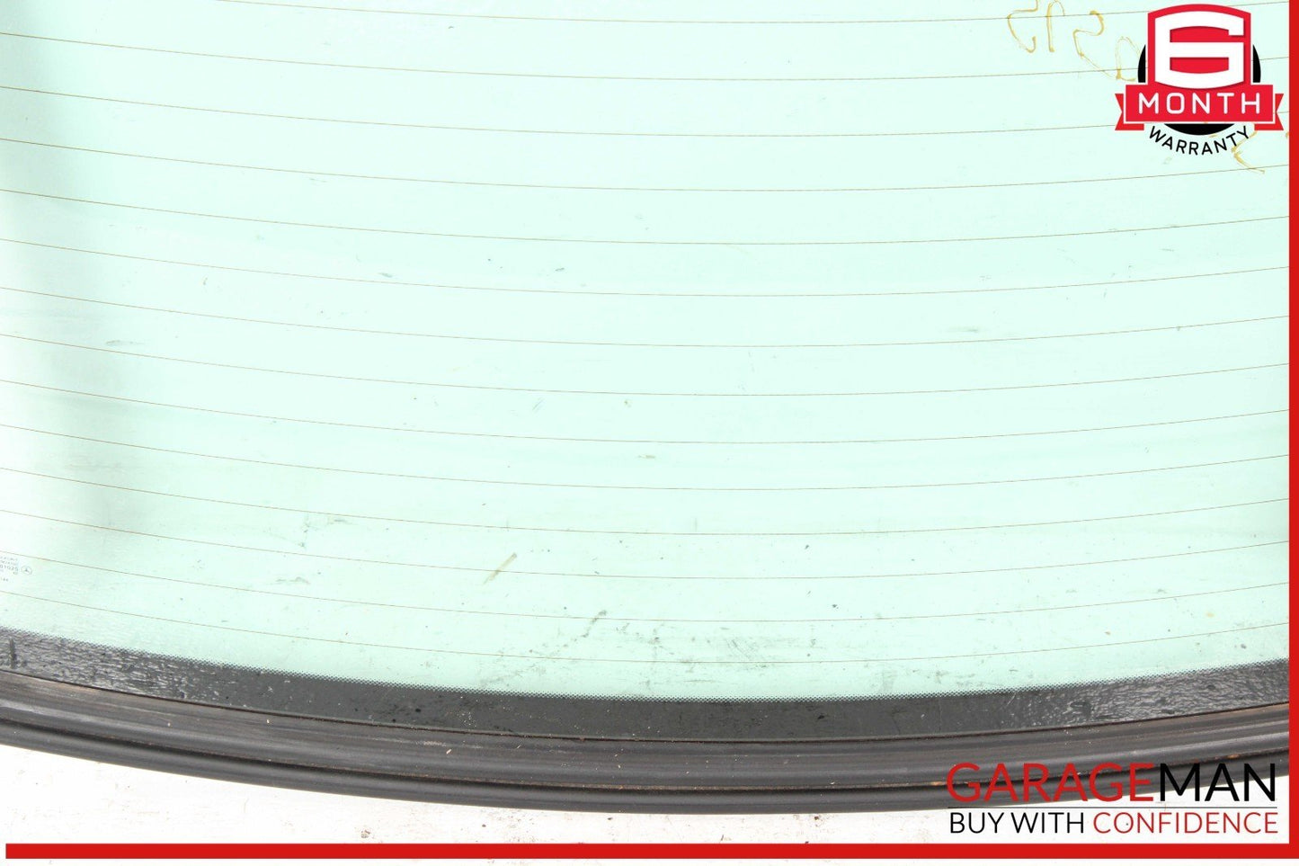 03-12 Mercedes R230 SL500 SL55 AMG Rear Back Windshield Glass Clear OEM