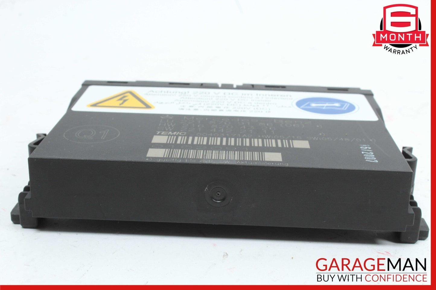 07-10 Mercedes W216 CL550 Front Left or Right Seat Contour Control Module OEM