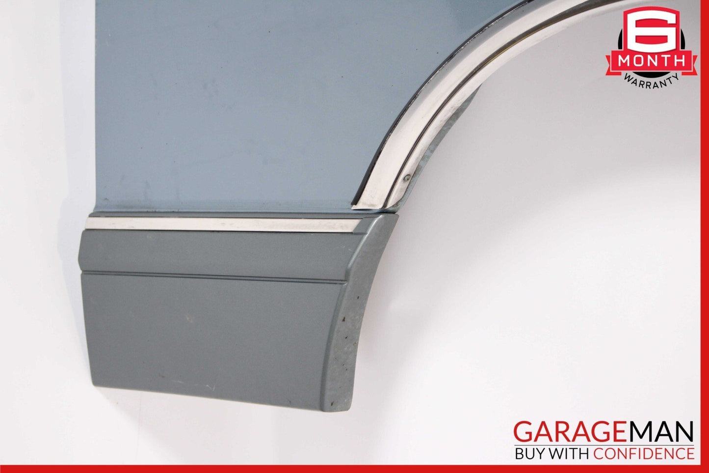 79-91 Mercedes W126 420SEL Front Right Side Wing Fender Panel Diamond Blue OEM