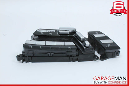 07-14 Mercedes CL550 S550 Front Left Driver Seat Control Memory Switch Set OEM