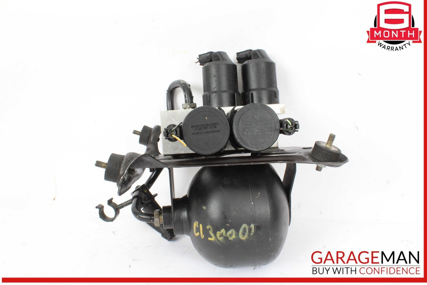 00-06 Mercedes R230 SL500 Front ABC Hydraulic Valve Block Suspension Pump OEM