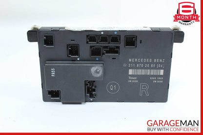 03-09 Mercedes W211 E350 E550 Front Right Passenger Door Control Module OEM