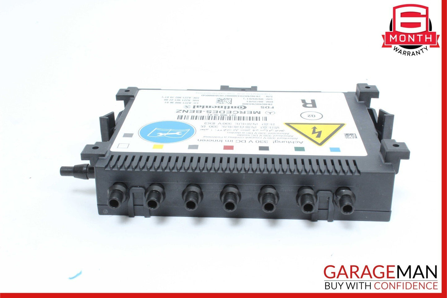 07-13 Mercedes W221 S550 S63 AMG Front Right Seat Dynamic Lumbar Control Module